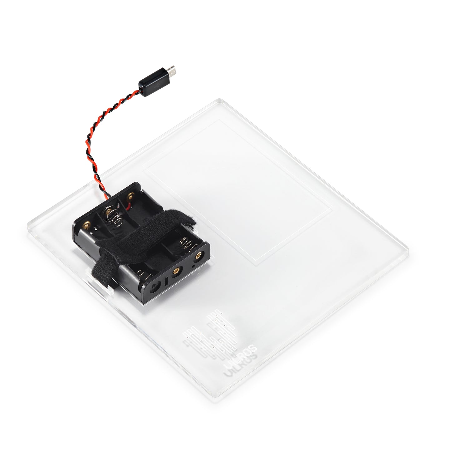 Breadboard and Battery Holder Panel for Raspberry Pi Pico