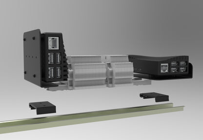 Vilros Pi 5 Case DIN Rail Mount