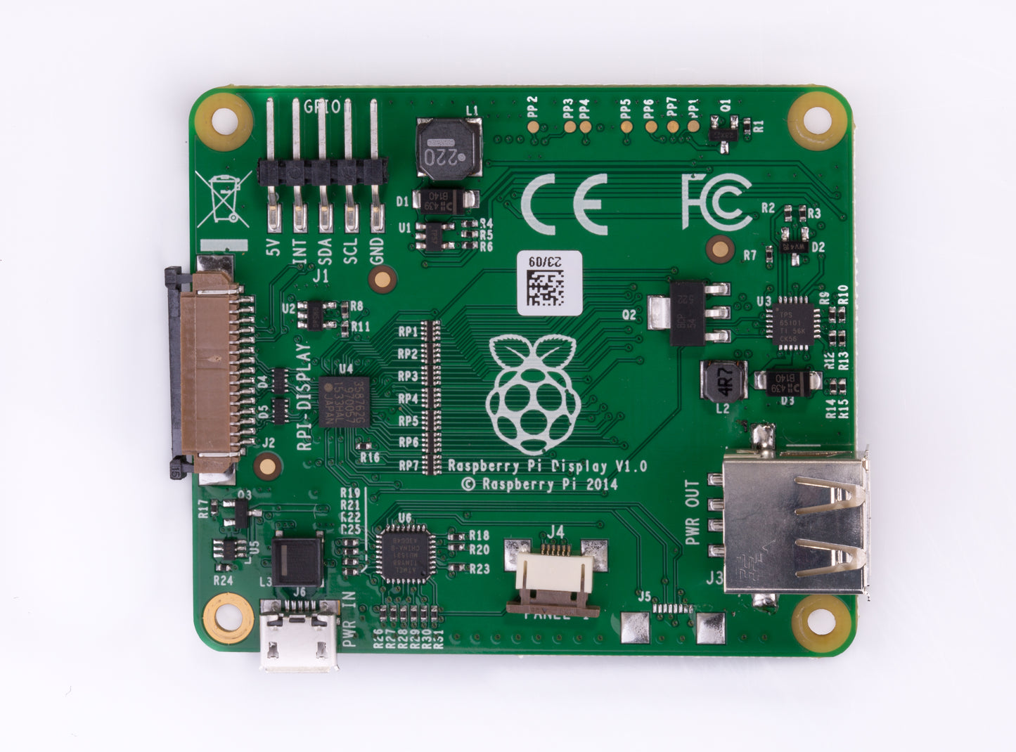 Official Raspberry Pi 7" Touchscreen LCD Display