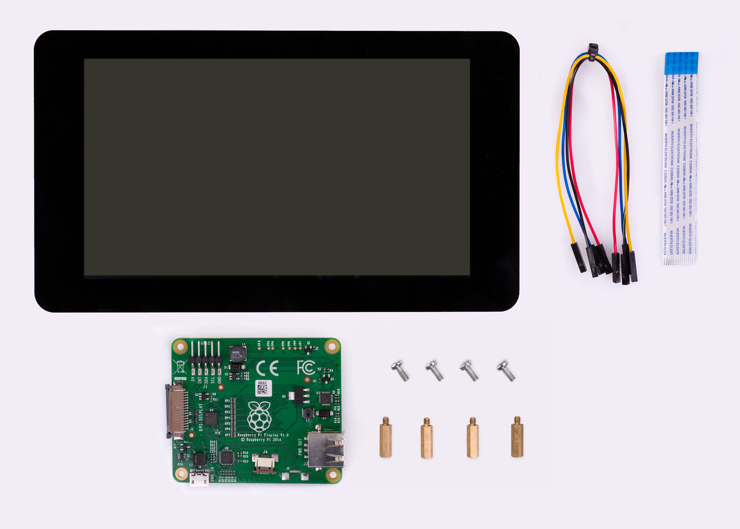 Official Raspberry Pi 7" Touchscreen LCD Display