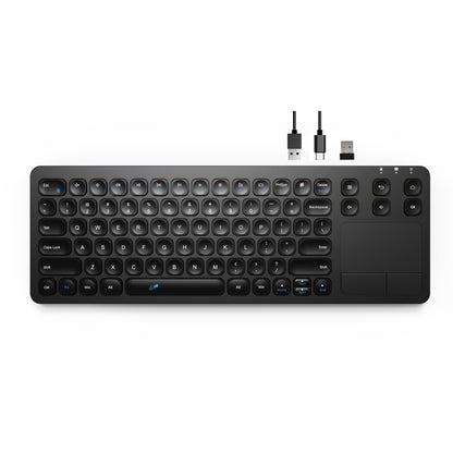 15 Inch USB Wired & 2.4G Wireless Dual-mode Keyboard  with Touchpad - Vilros.com
