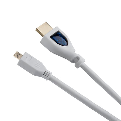 Vilros Micro-HDMI To Standard HDMI Cable - Designed For Raspberry Pi 4/5