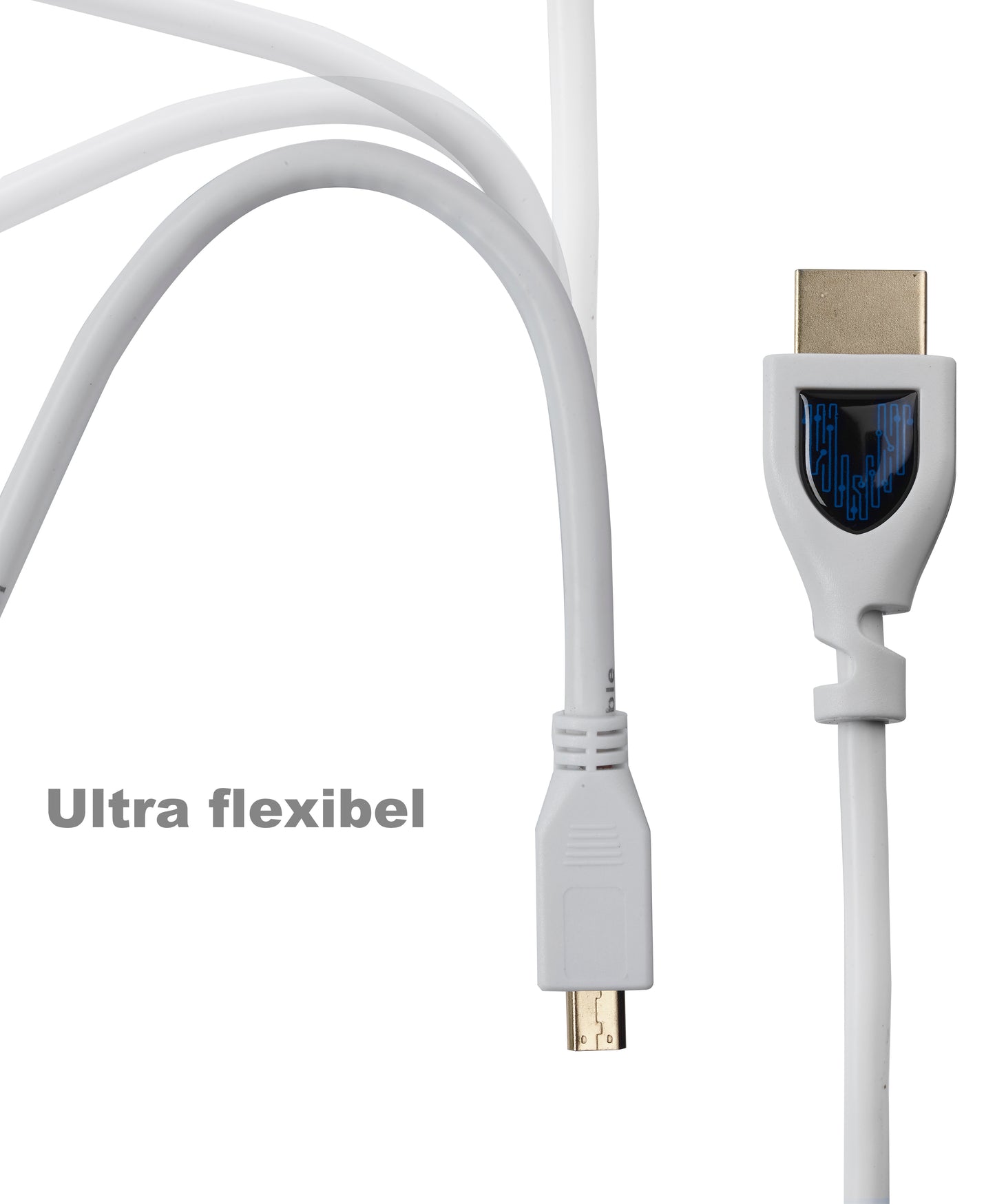 Vilros Micro-HDMI To Standard HDMI Cable - Designed For Raspberry Pi 4/5