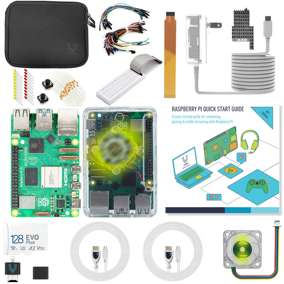 Vilros Raspberry Pi 5 Inventor Starter Kit – Vilros.com