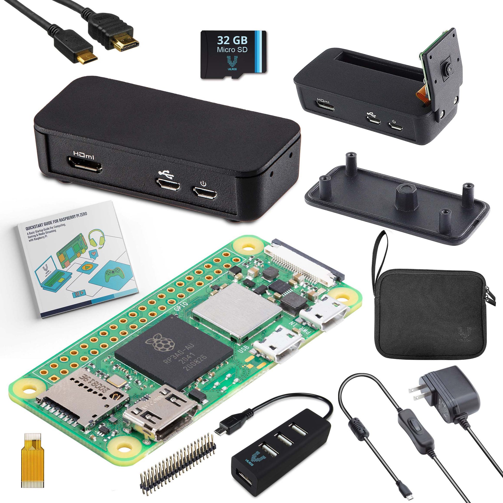Vilros Raspberry Pi Zero 2 W Complete Starter Kit - Vilros.com