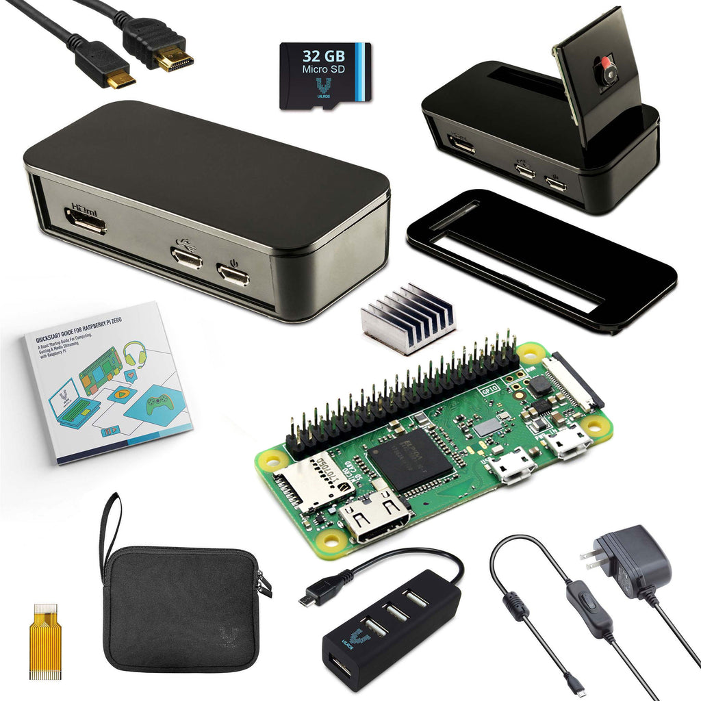 Vilros Raspberry Pi Zero W Complete Starter Kit - Vilros.com