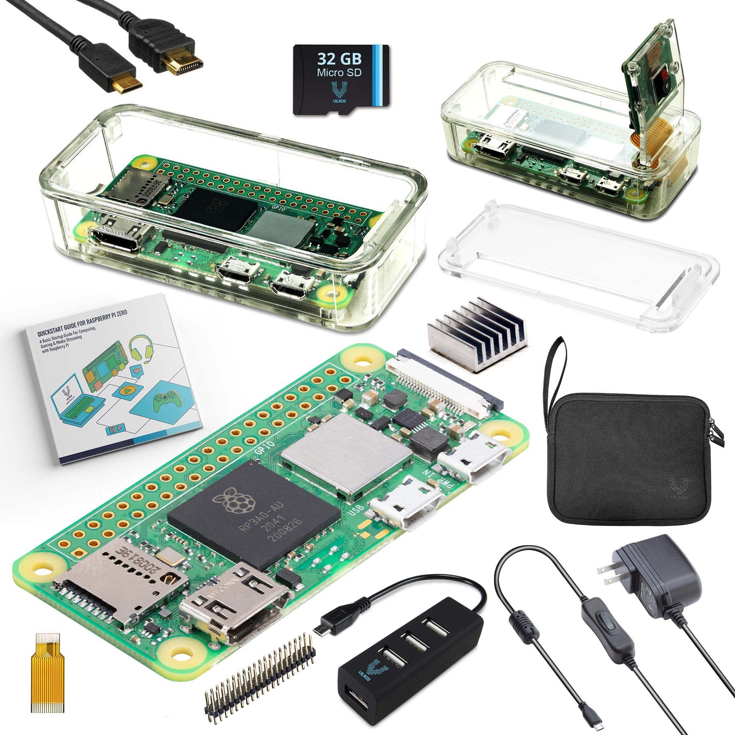 Vilros Raspberry Pi Zero 2 W Complete Starter Kit - Vilros.com