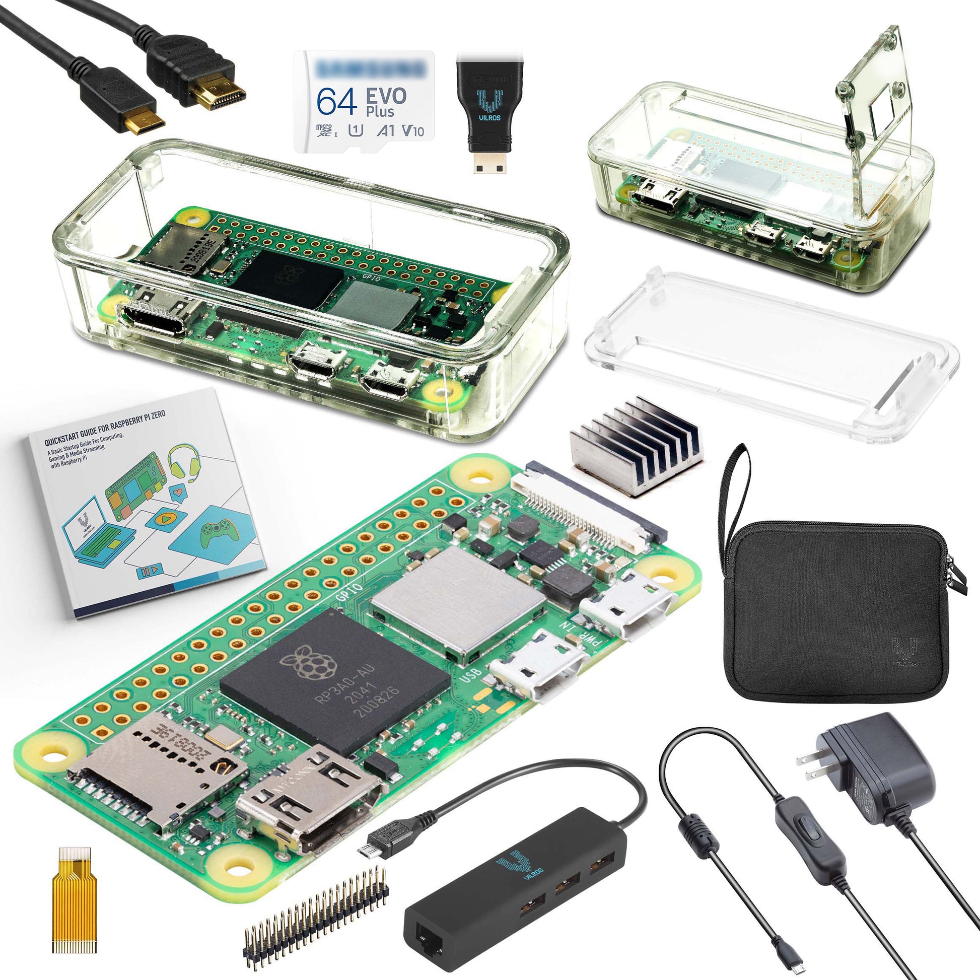 Vilros Raspberry Pi Zero 2 W MAX Kit - Vilros.com