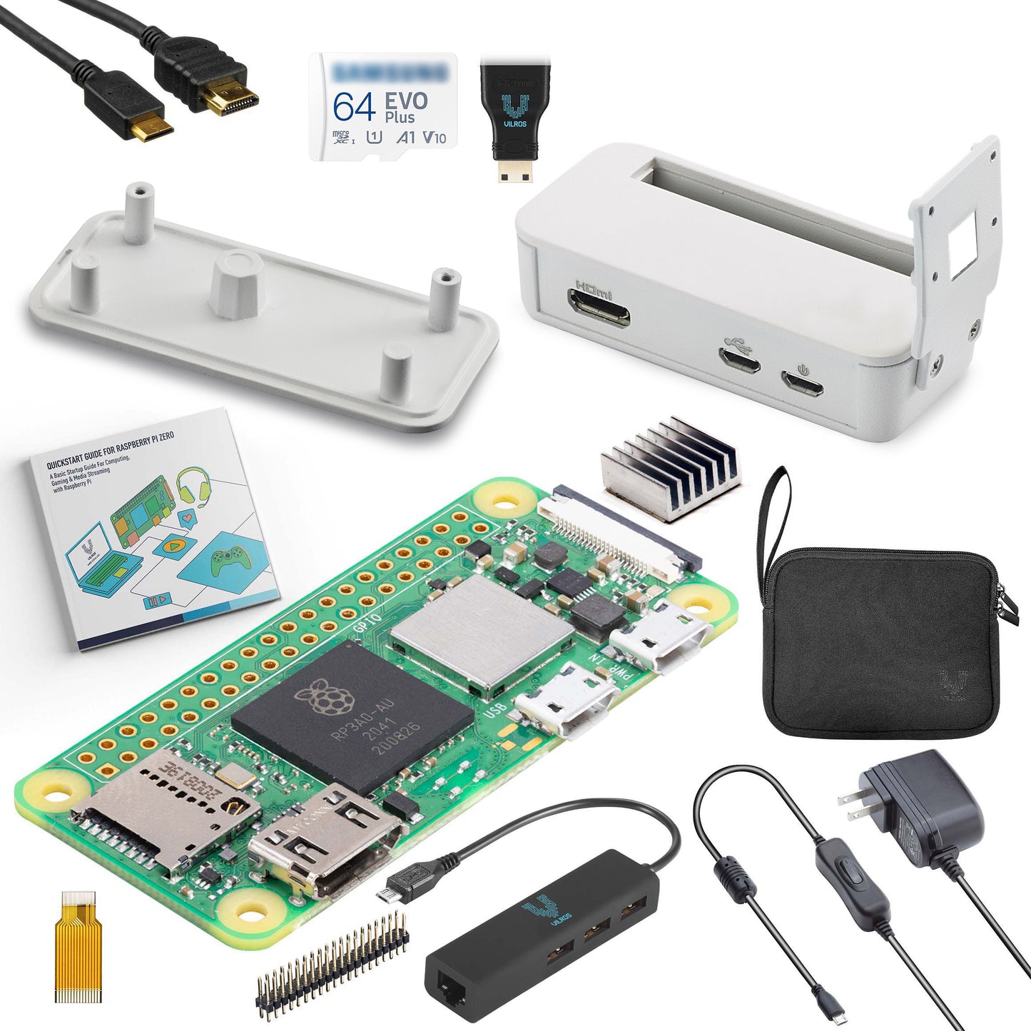 Vilros Raspberry Pi Zero 2 W MAX Kit - Vilros.com