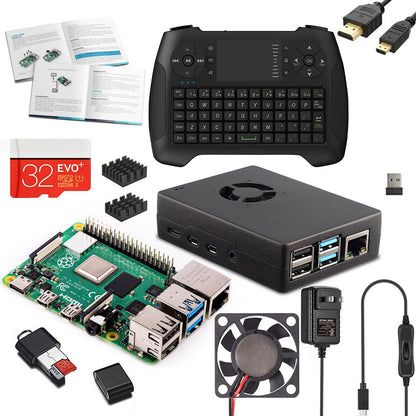 Vilros Raspberry Pi 4 Desktop Kit with Keyboard - Vilros.com