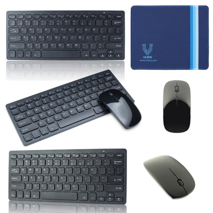 11 Inch Wireless Keyboard And  Mouse and Bonus Mousepad Refurbished