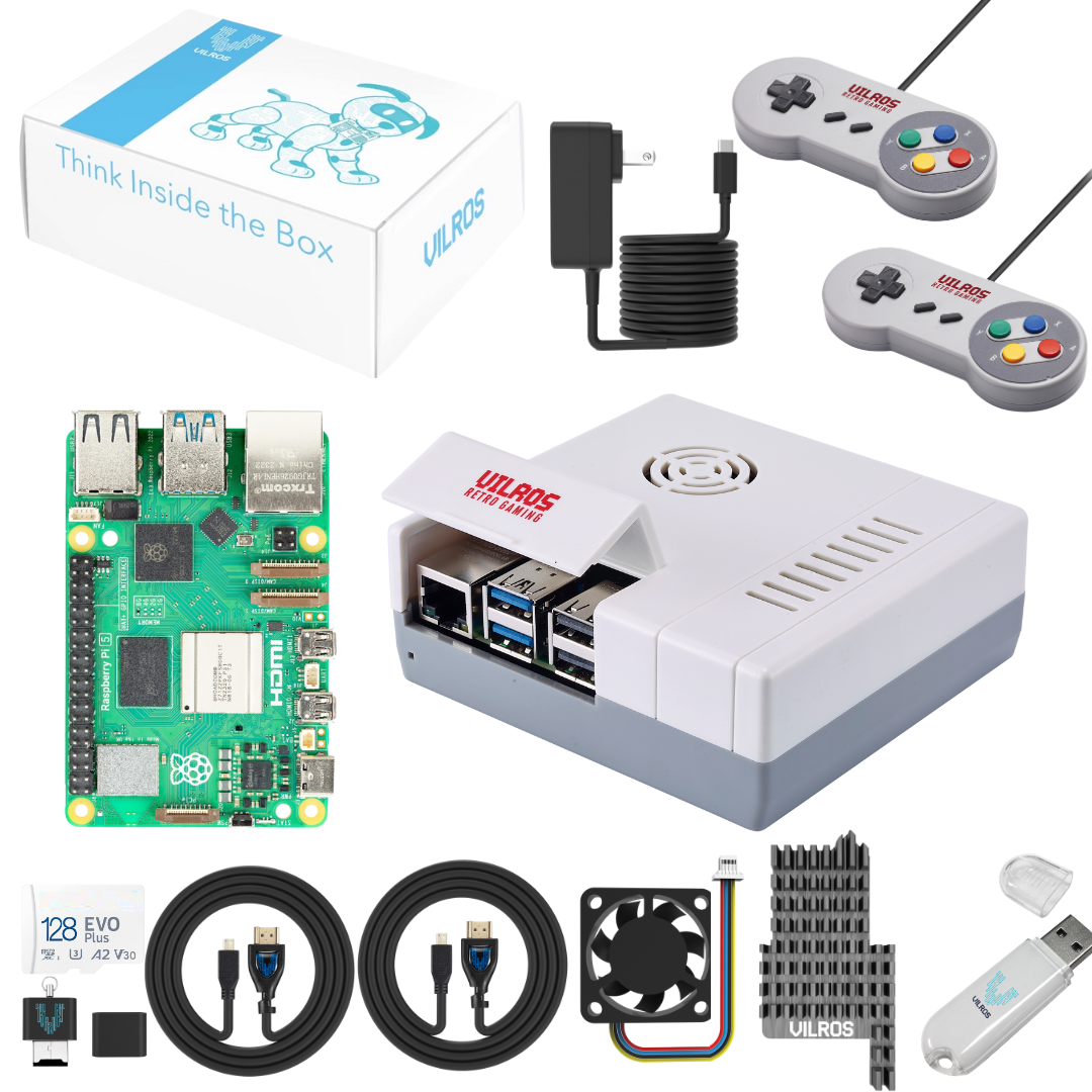 Vilros Raspberry Pi 5 Retro Gaming Kit – Vilros.com