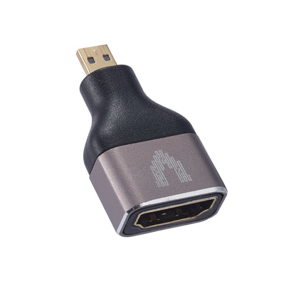 Micro HDMI (Male) to Standard HDMI (Female) Adapter -Great For Raspberry Pi 5/4