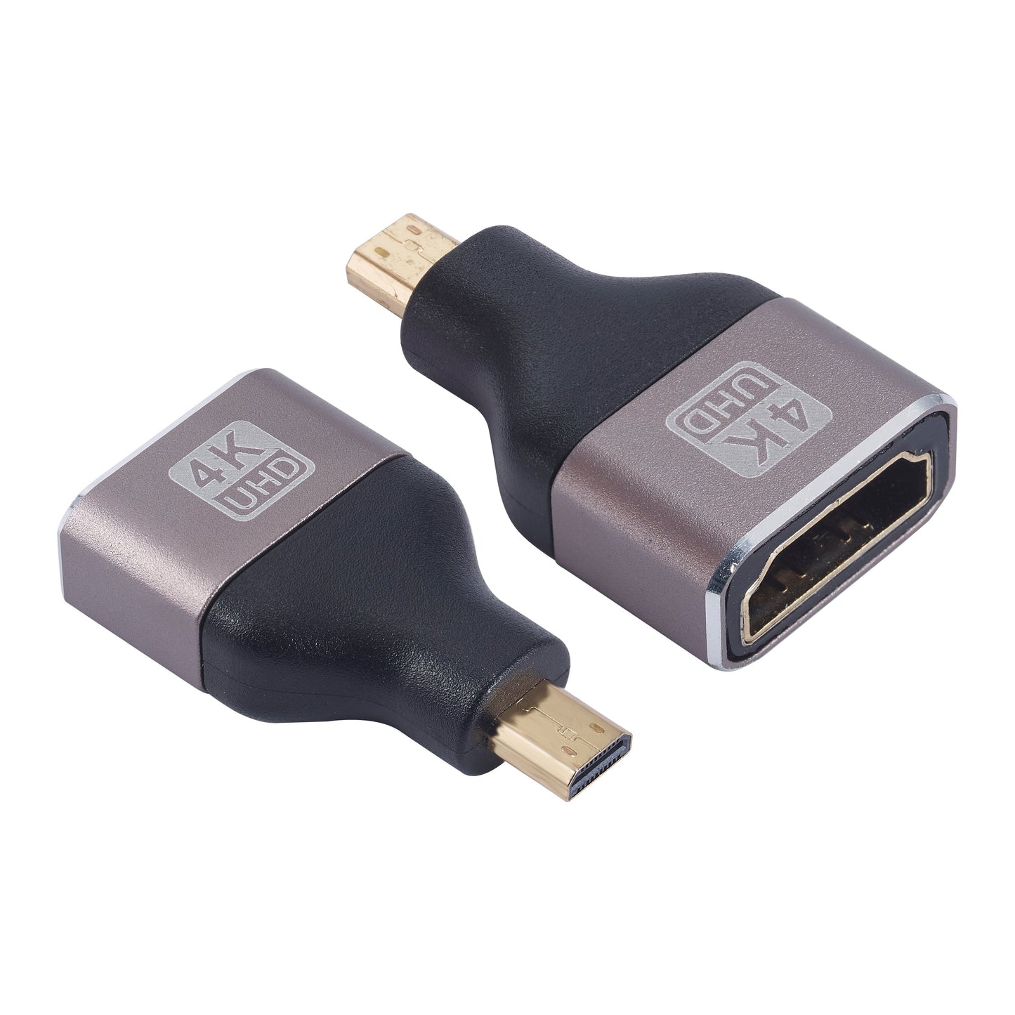 Micro HDMI (Male) to Standard HDMI (Female) Adapter -Great For Raspberry Pi 5/4