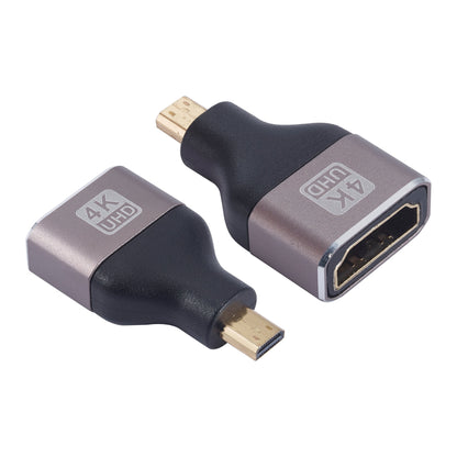 Micro HDMI (Male) to Standard HDMI (Female) Adapter -Great For Raspberry Pi 5/4