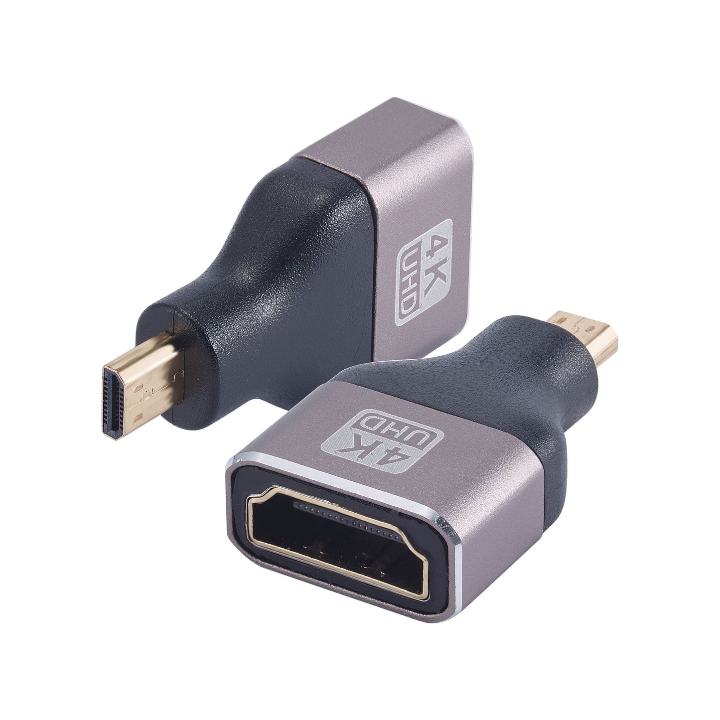 Micro HDMI (Male) to Standard HDMI (Female) Adapter -Great For Raspberry Pi 5/4