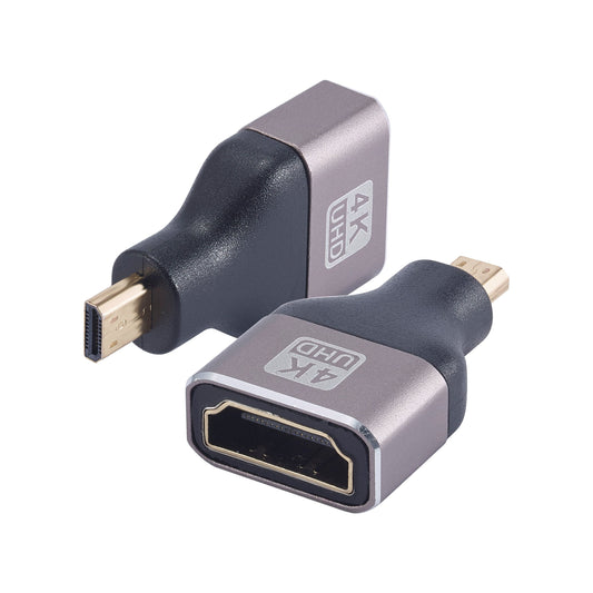 Micro HDMI (Male) to Standard HDMI (Female) Adapter -Great For Raspberry Pi 5/4