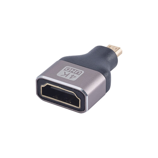 Micro HDMI (Male) to Standard HDMI (Female) Adapter -Great For Raspberry Pi 5/4