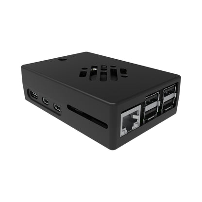 Vilros Raspberry Pi 5 Compatible Aluminum Alloy Case with Passive & Active Cooling