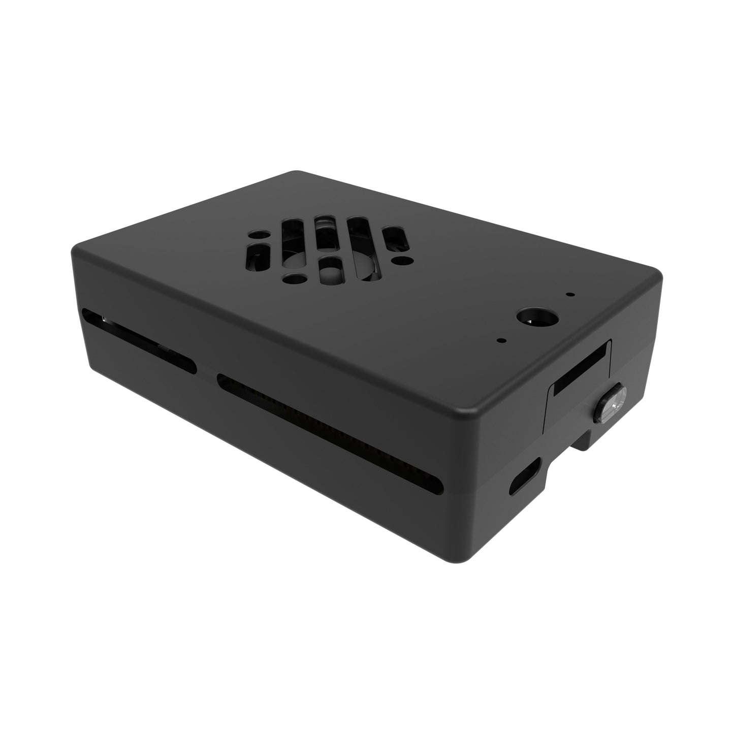 Vilros Raspberry Pi 5 Compatible Aluminum Alloy Case with Passive & Active Cooling