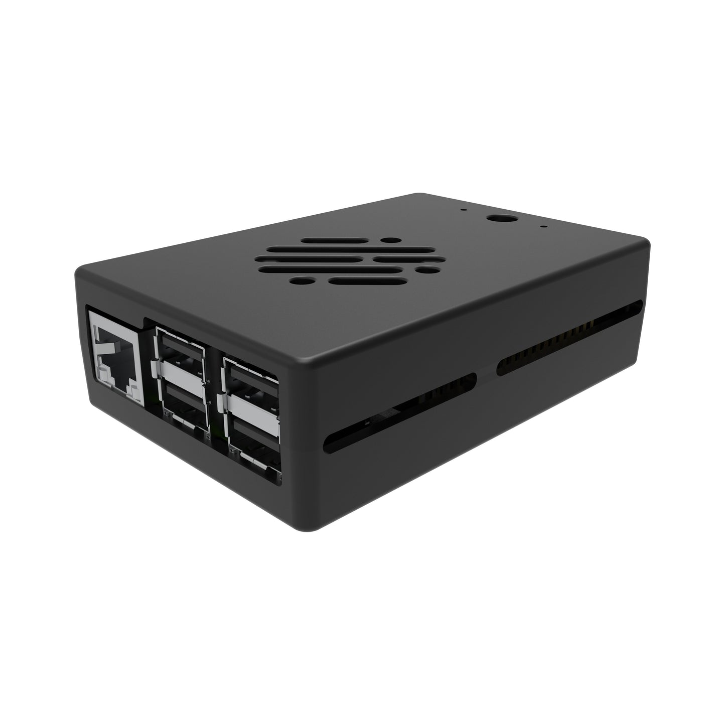 Vilros Raspberry Pi 5 Compatible Aluminum Alloy Case with Passive & Active Cooling
