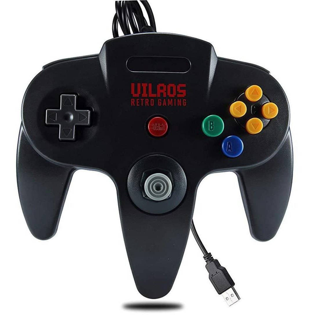 Vilros Retro Gaming N64 Style USB Gamepads-Set of 2 - Vilros.com