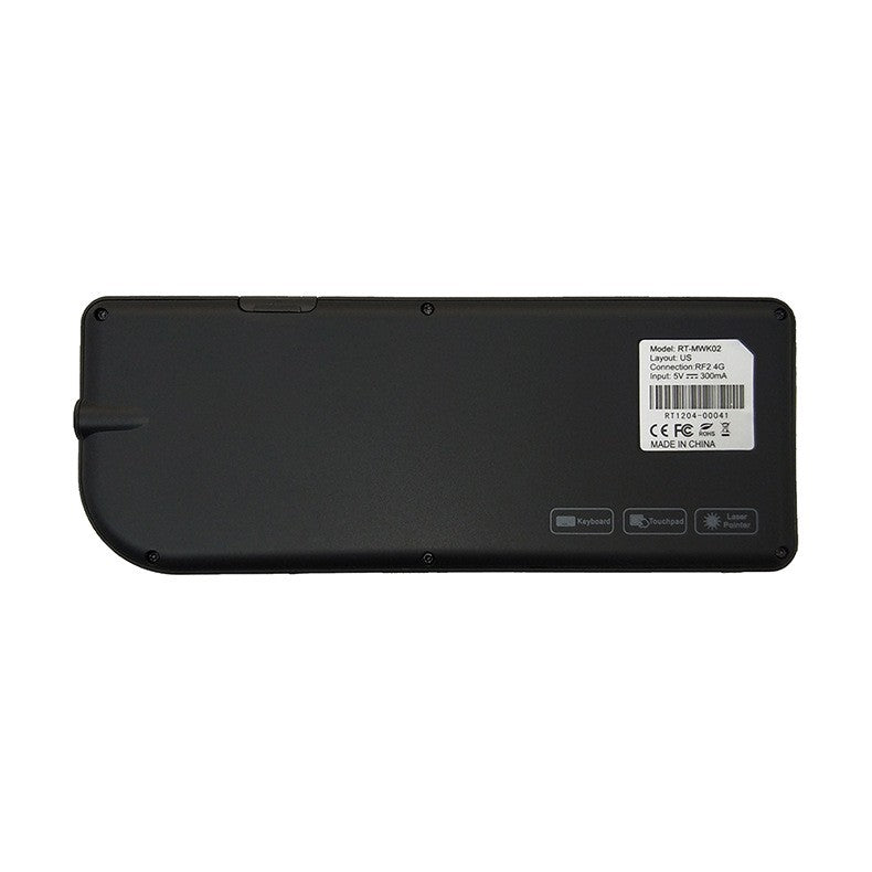 Mini 2.4 G Wireless Keyboard With Touch Pad with Internal Battery