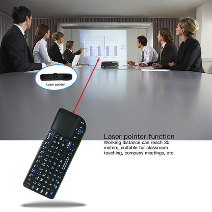 Mini 2.4 G Wireless Keyboard With Touch Pad with Internal Battery