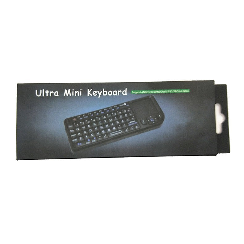 Mini 2.4 G Wireless Keyboard With Touch Pad with Internal Battery