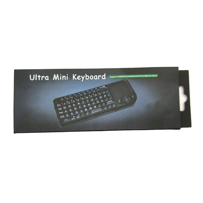 Mini 2.4 G Wireless Keyboard With Touch Pad with Internal Battery