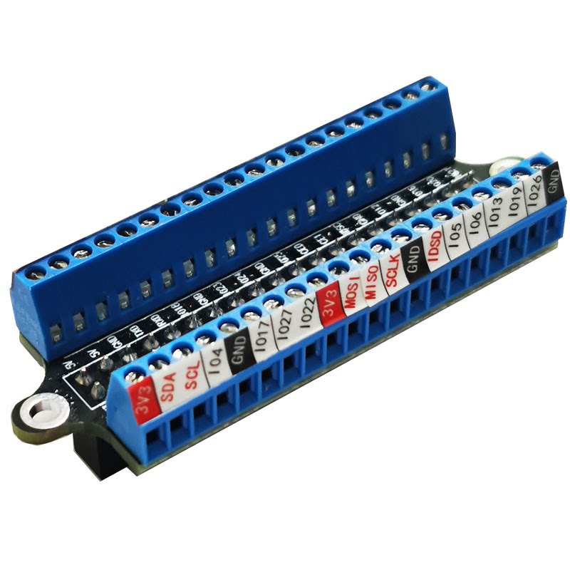 Raspberry Pi GPIO Breakout Board Module with Screw Terminals