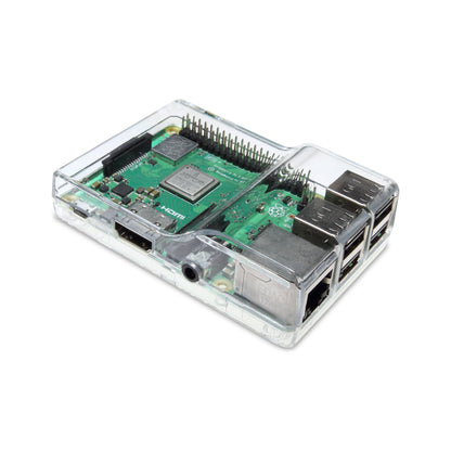 Vilros Clear Case with Dual Multi-Purpose Covers For Raspberry Pi 3/3+