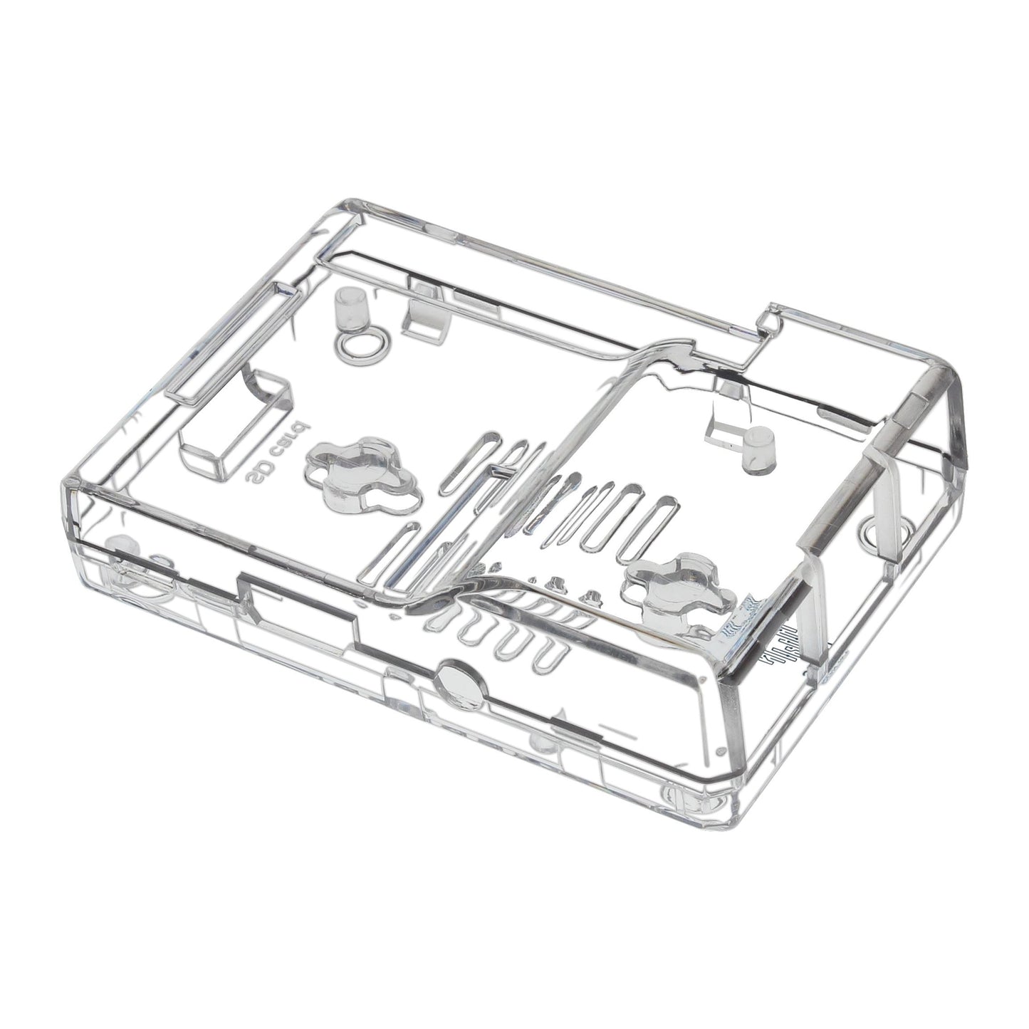Vilros Clear Case with Dual Multi-Purpose Covers For Raspberry Pi 3/3+