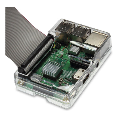 Vilros Clear Case with Dual Multi-Purpose Covers For Raspberry Pi 3/3+