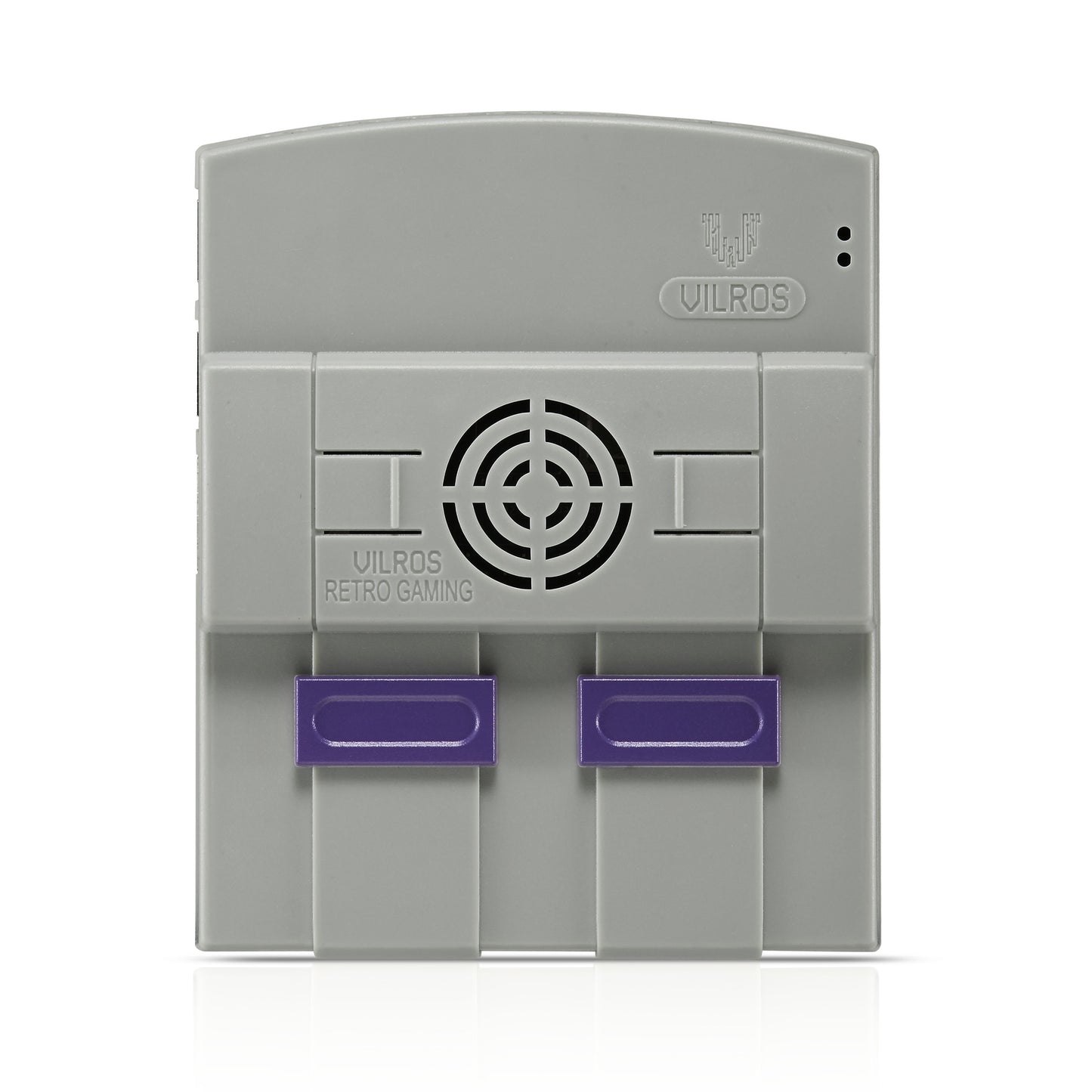 Vilros Raspberry Pi 4 Compatible SNES Style Retro Gaming Case with Fan