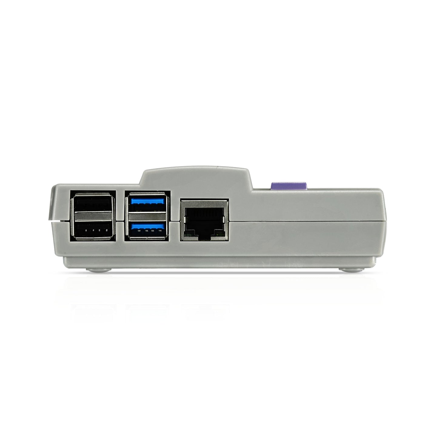 Vilros Raspberry Pi 4 Compatible SNES Style Retro Gaming Case with Fan