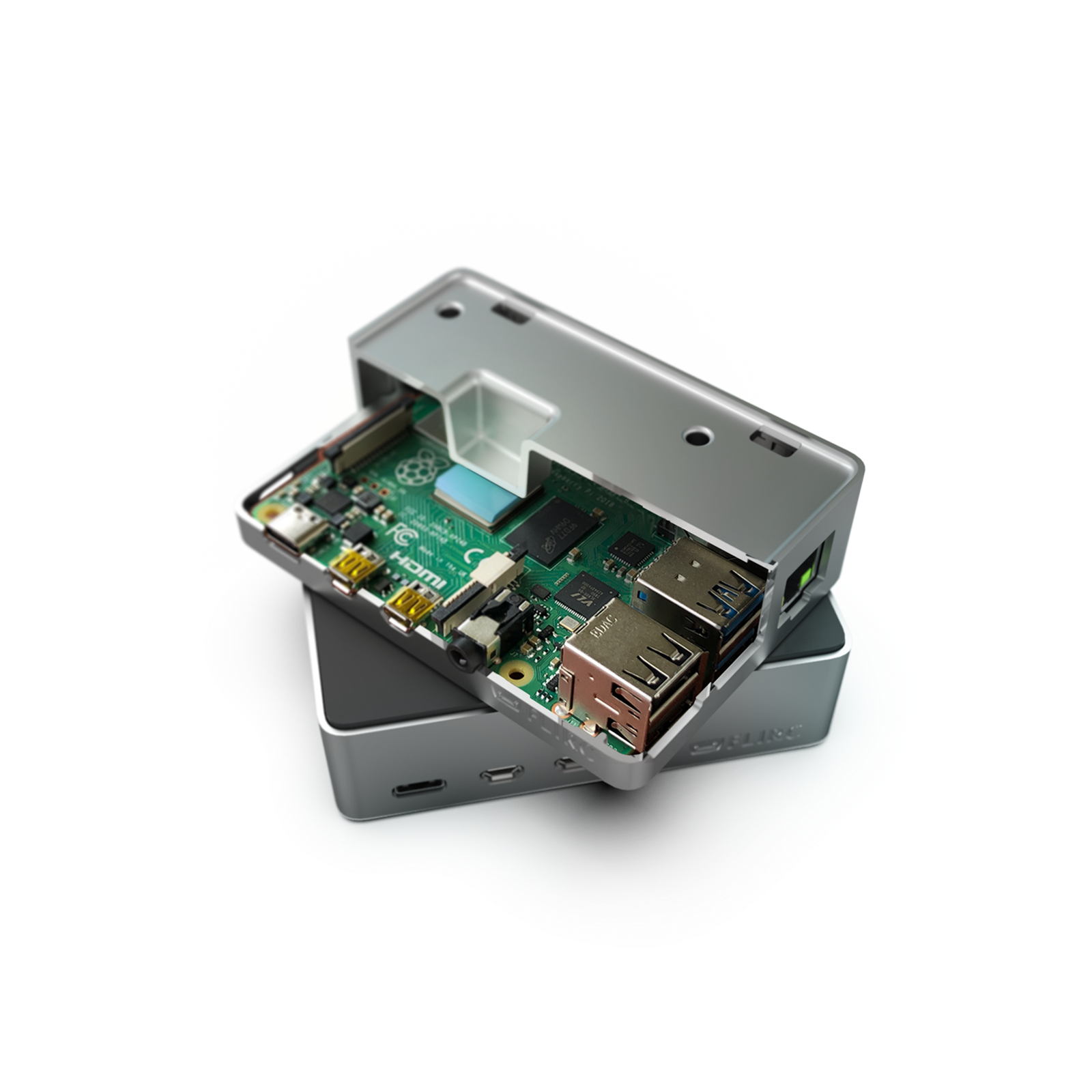 Flirc Raspberry Pi Case Flirc Passively Cooled Case for Raspberry Pi 4 – Vilros.com