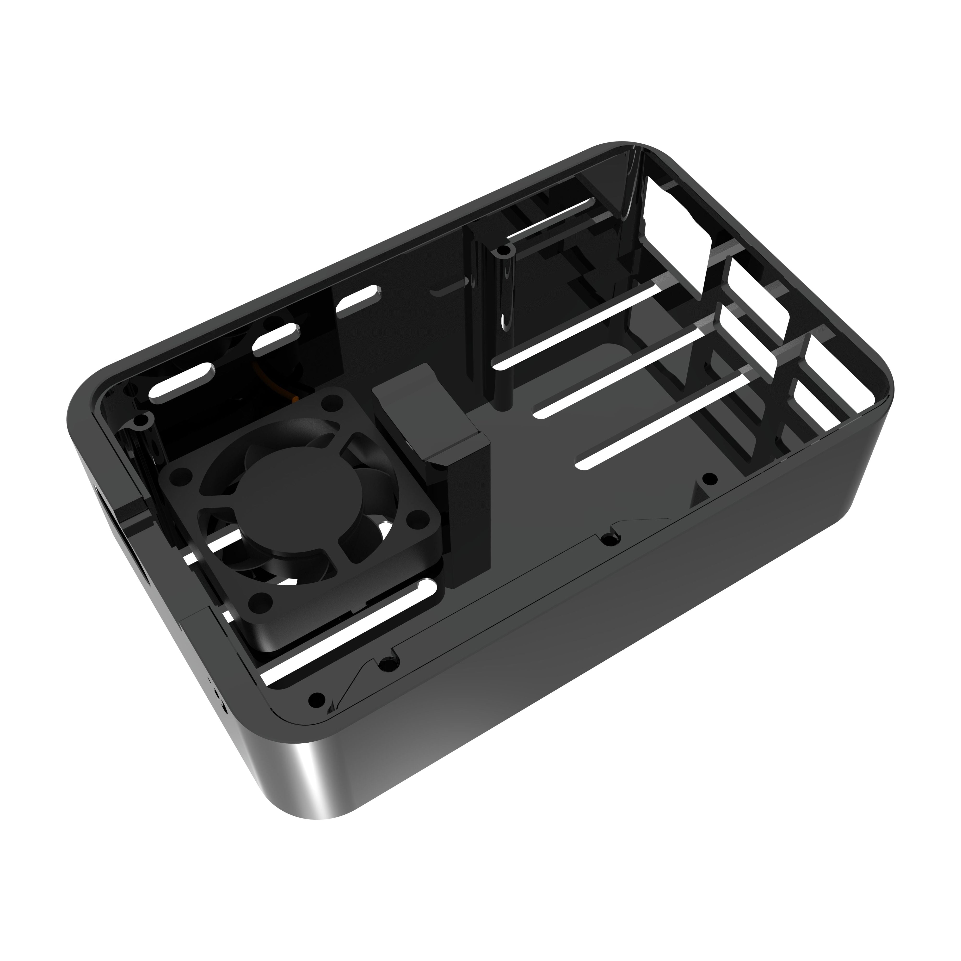 Vilros Duo Deluxe Raspberry Pi 5 Case- The Deluxe Passive and Active C ...