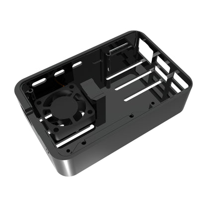Vilros Duo Deluxe Raspberry Pi 5 Case- The Deluxe Passive and Active Cooling Case for Pi 5