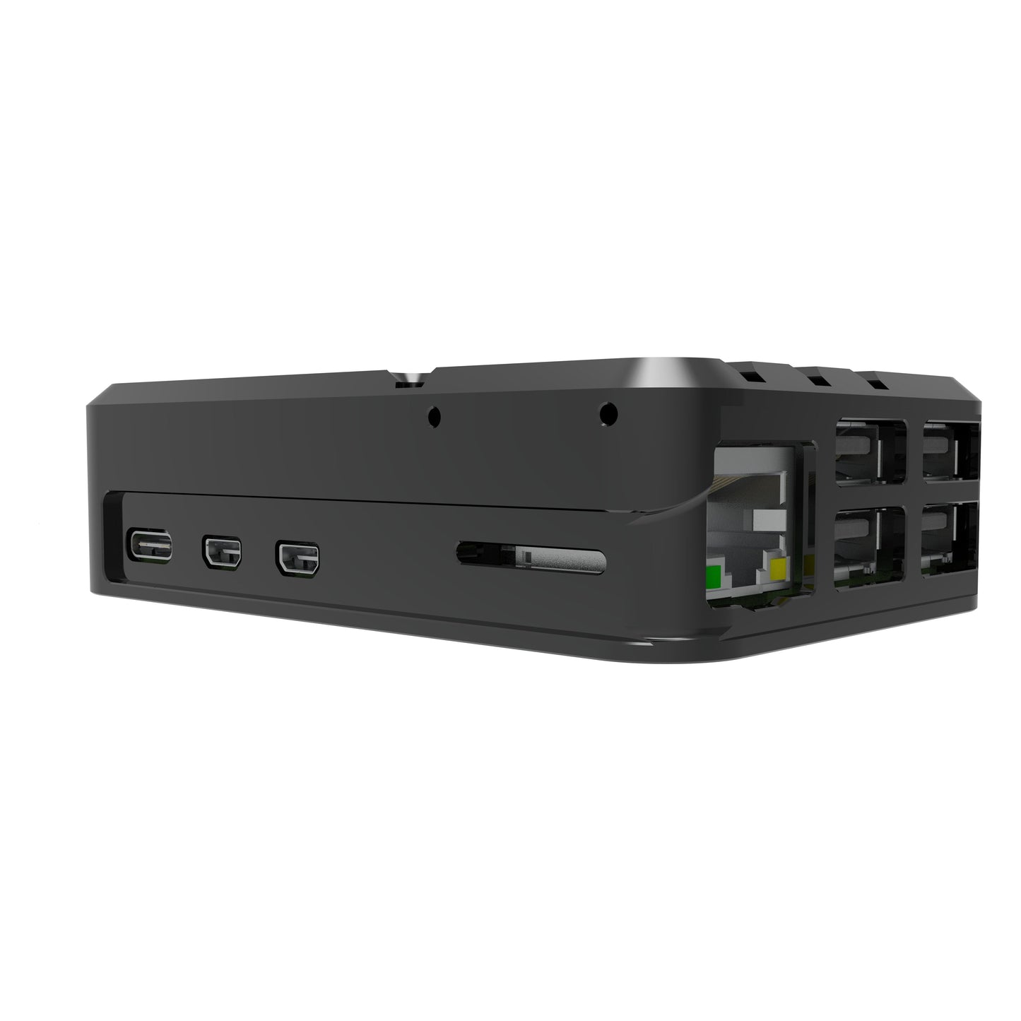 Vilros Duo Deluxe Raspberry Pi 5 Case- The Deluxe Passive and Active Cooling Case for Pi 5