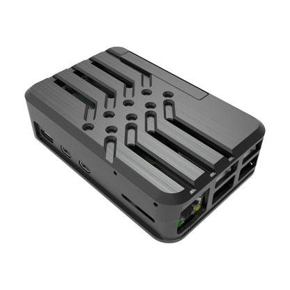 Vilros Duo Deluxe Raspberry Pi 5 Case- The Deluxe Passive and Active Cooling Case for Pi 5