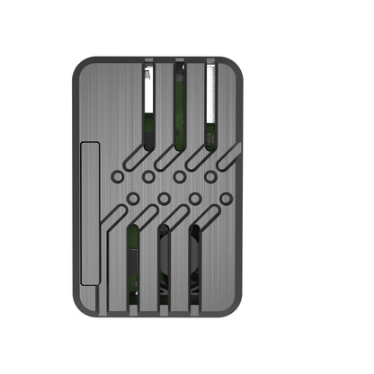 Vilros Duo Deluxe Raspberry Pi 5 Case- The Deluxe Passive and Active Cooling Case for Pi 5