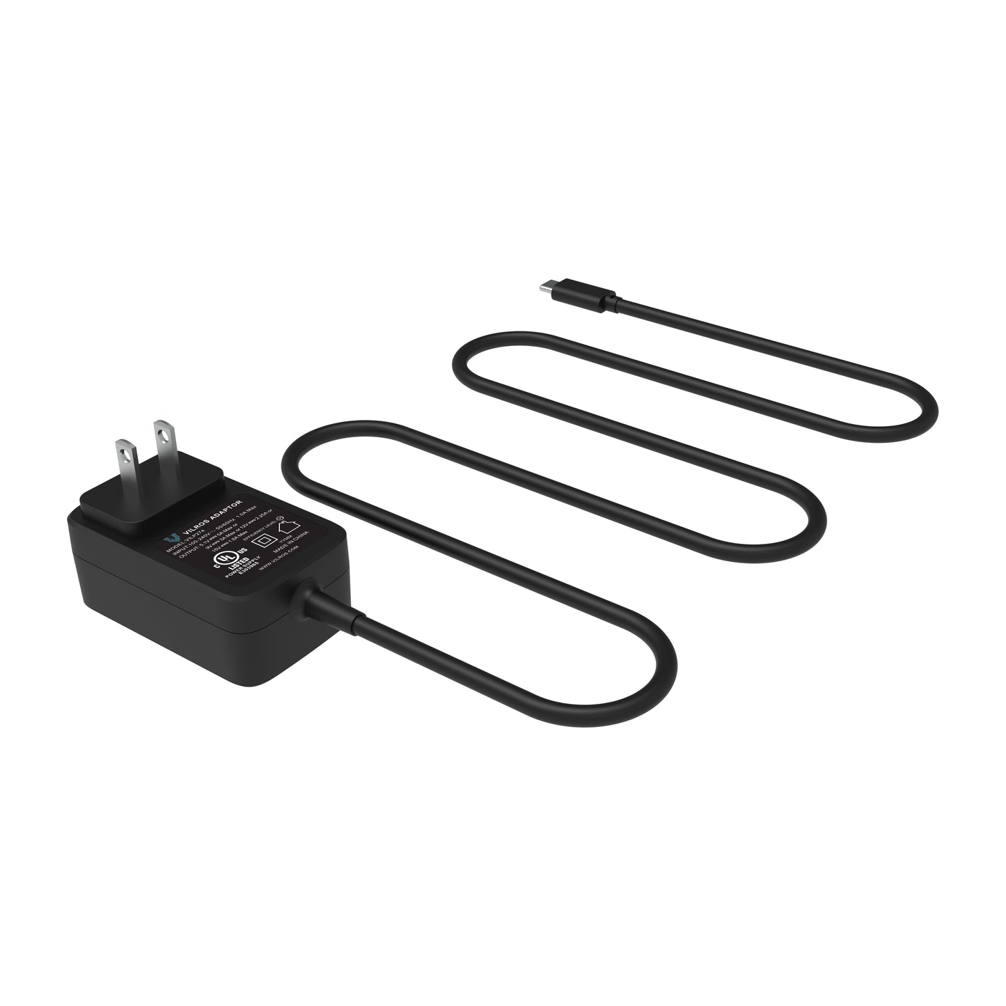 Vilros 27W -5V/5A Raspberry Pi 5 Compatible USB-C Power Supply