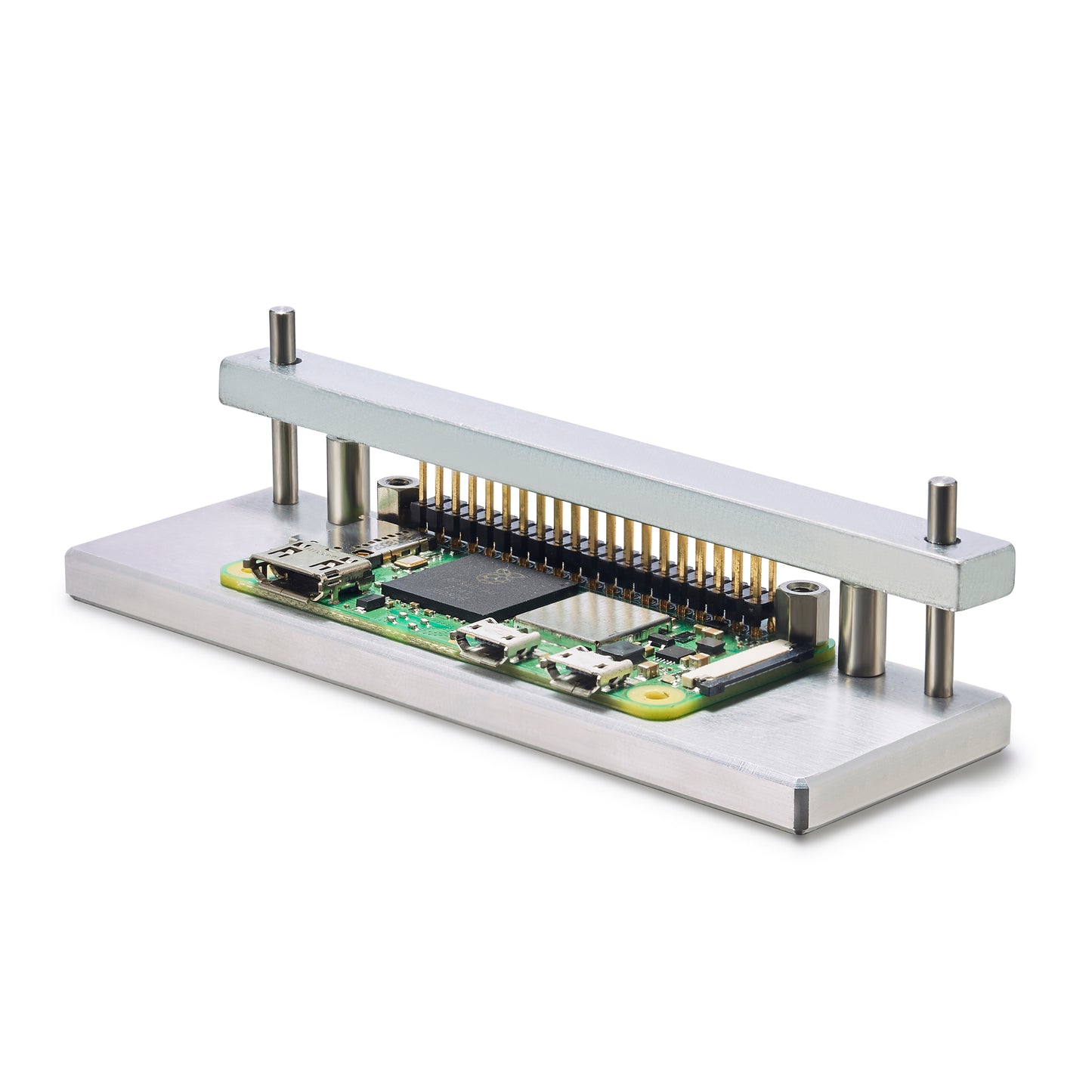 Vilros Deluxe Heavy Duty Hammer-in Header Rig for Raspberry Pi Zero--Easy Pinheader Installation Solution for a Raspberry Pi Zero--No Soldering Required--Includes 2 Headers