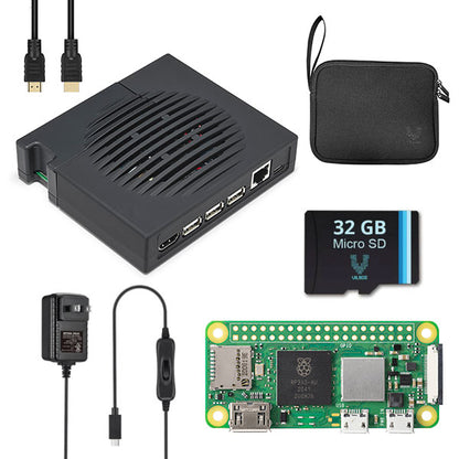 Raspberry Pi Zero W 2  Port 'n' Play Ready to Use Kit