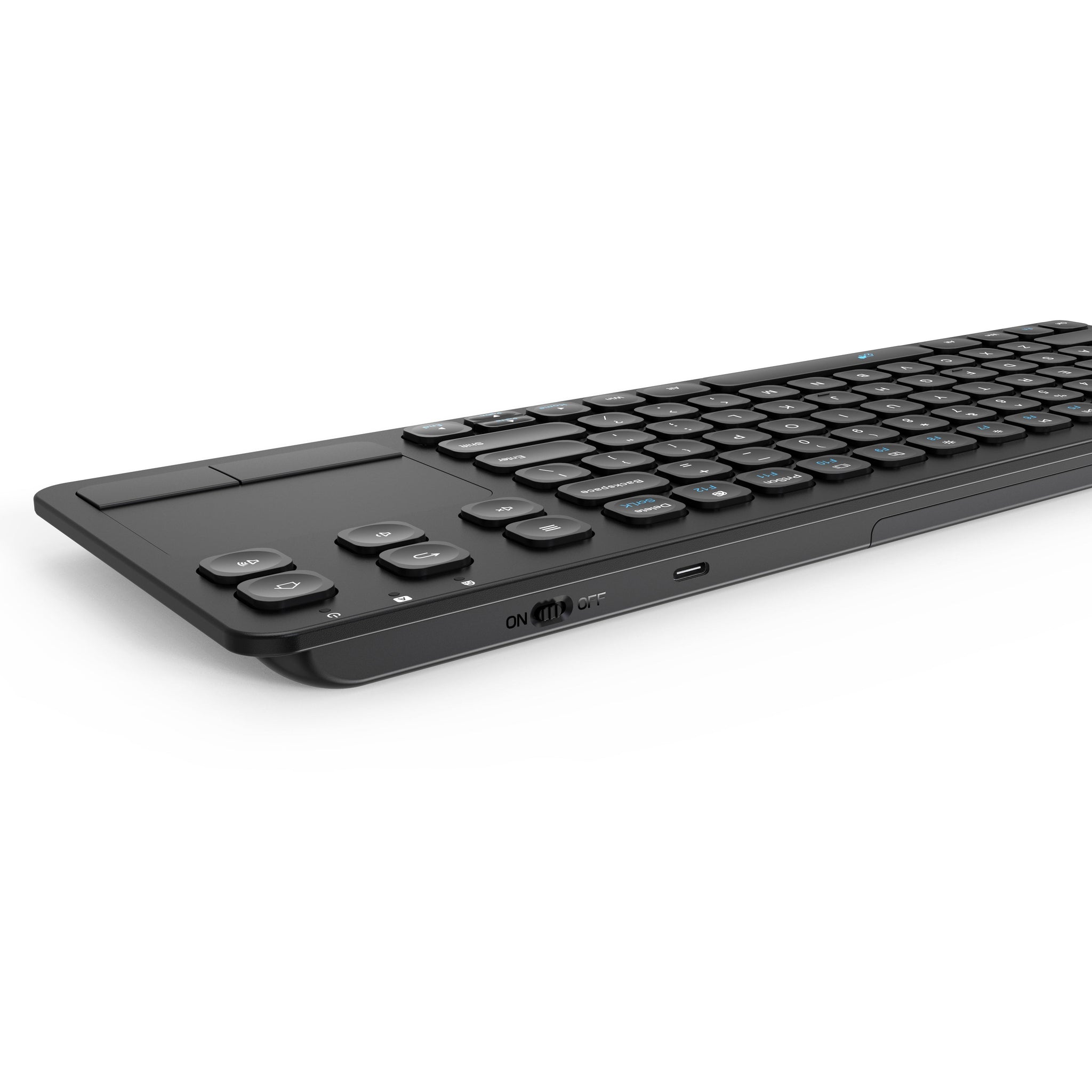 15 Inch USB Wired & 2.4G Wireless Dual-Mode Keyboard with