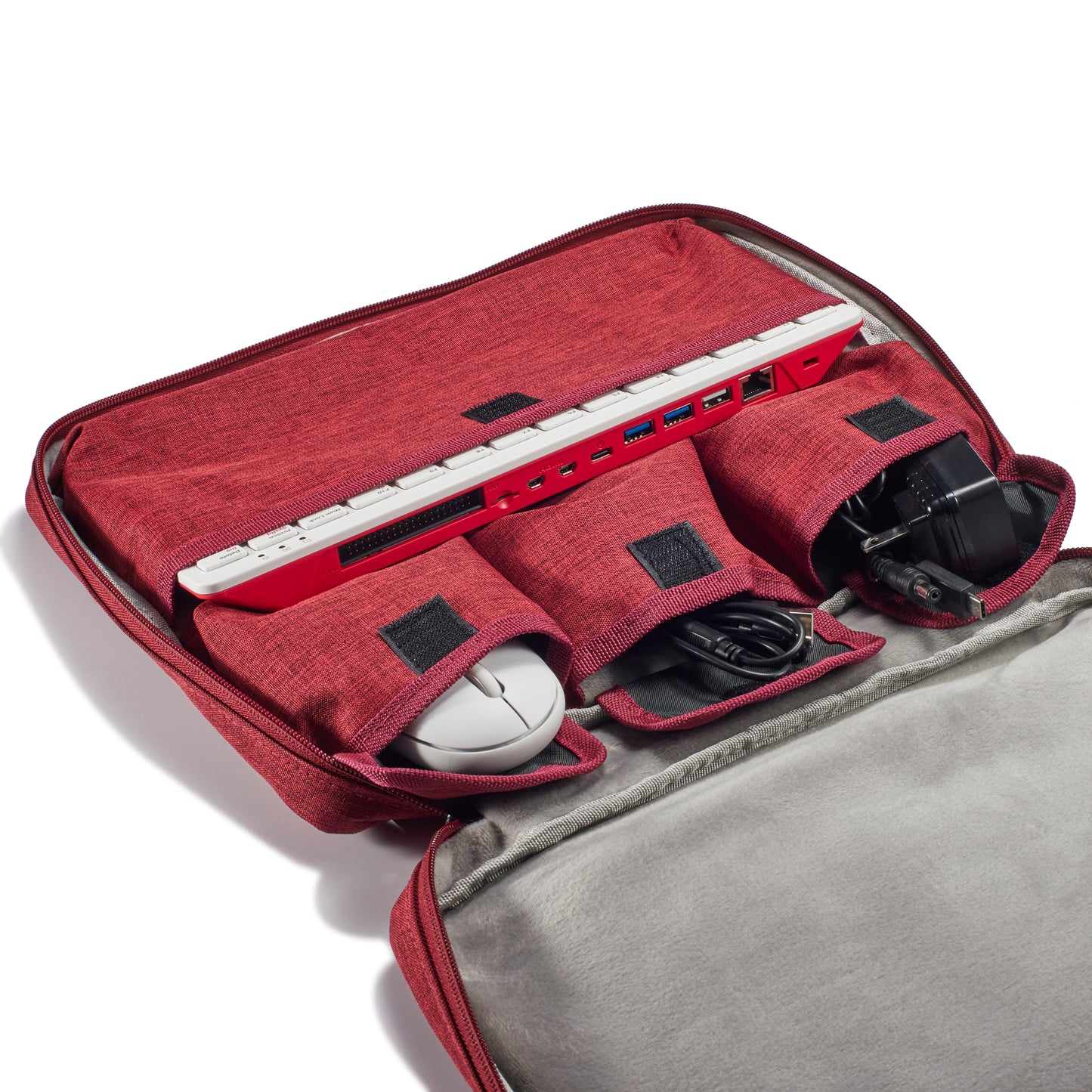 Raspberry Pi 400/500 Compatible Deluxe Laptop Style Case