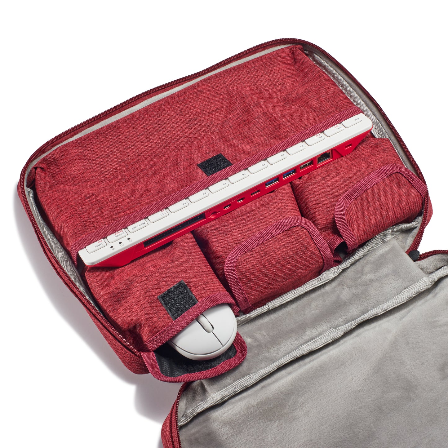 Raspberry Pi 400/500 Compatible Deluxe Laptop Style Case