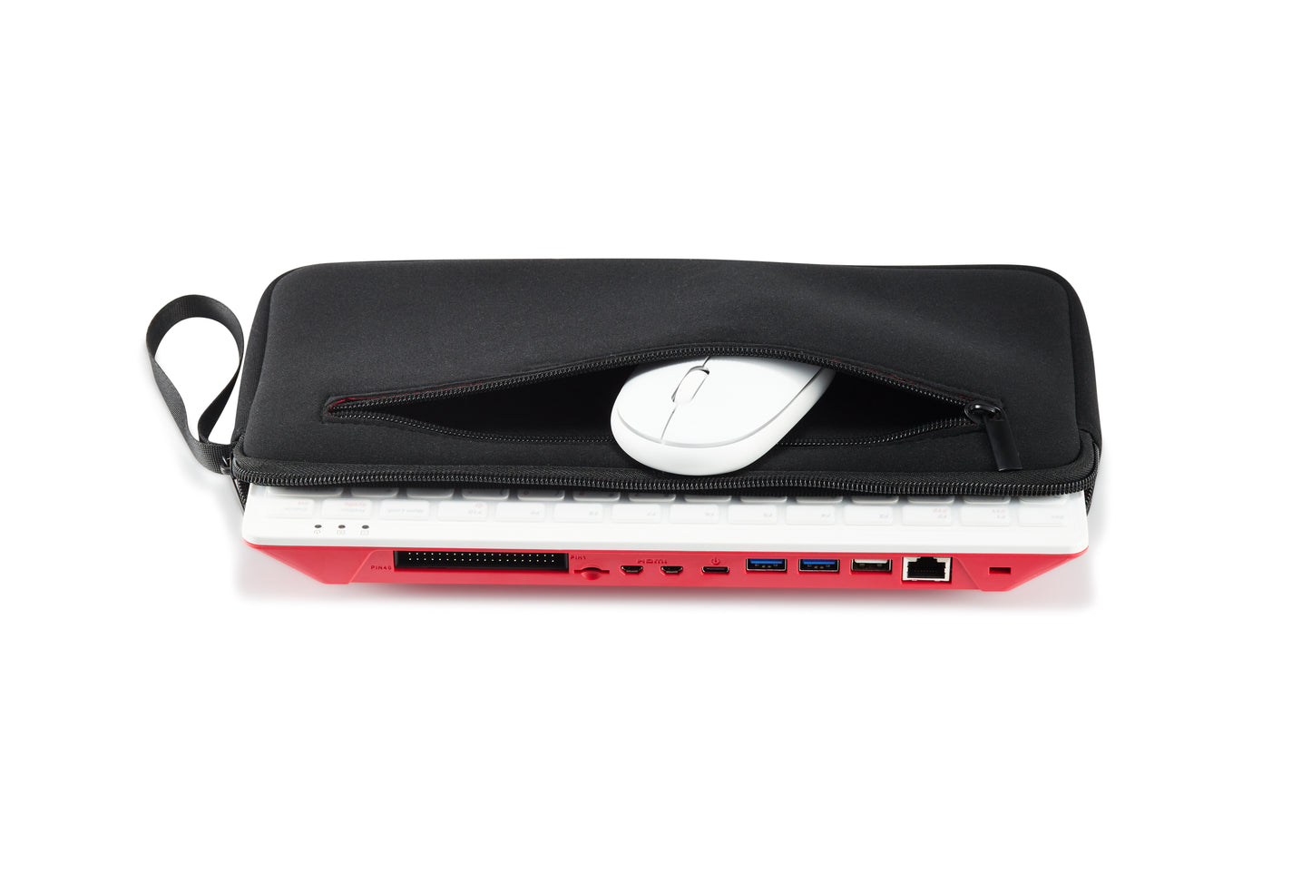 Neoprene Case/Sleeve For Raspberry Pi 400/500 With Accessory storage pocket