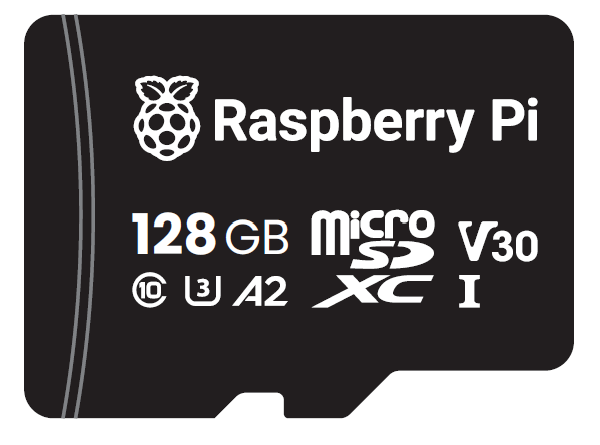 Raspberry Pi A2-Class SD Card - Pre-Programmed With Raspbian Bookworm